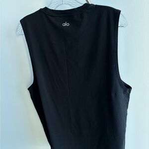 ALO Yoga Black Muscle Tee for Men